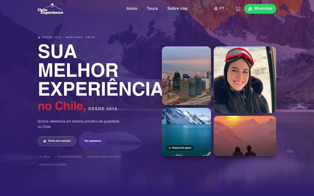 Captura de pantalla de Chile Experience